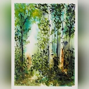 Art Print of Original Watercolor Painting